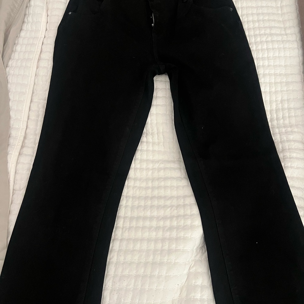 Hudson Jeans Black Flare & Wide Leg